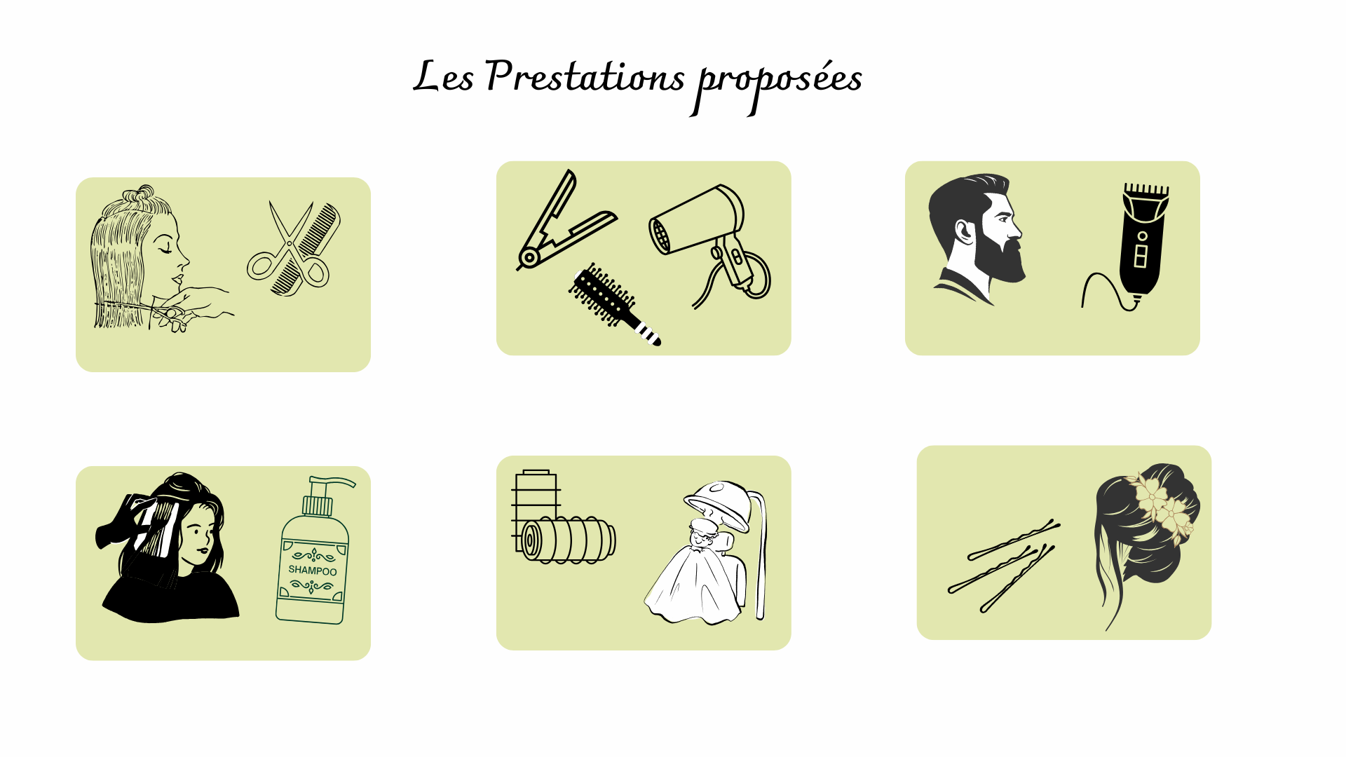Les prestations proposees